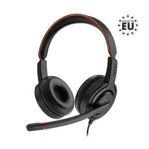 Headset Voice Uc45 Nc - Stereo - USB / 3.5mm - Black