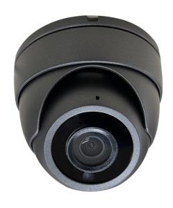 Fixed Lens Eyeball Camera - Btg-n1509irod/2.8 - 5mpix 2592x1944 H.265 Cmos - Charcoal Gray - Rj45 Ethernet Poe